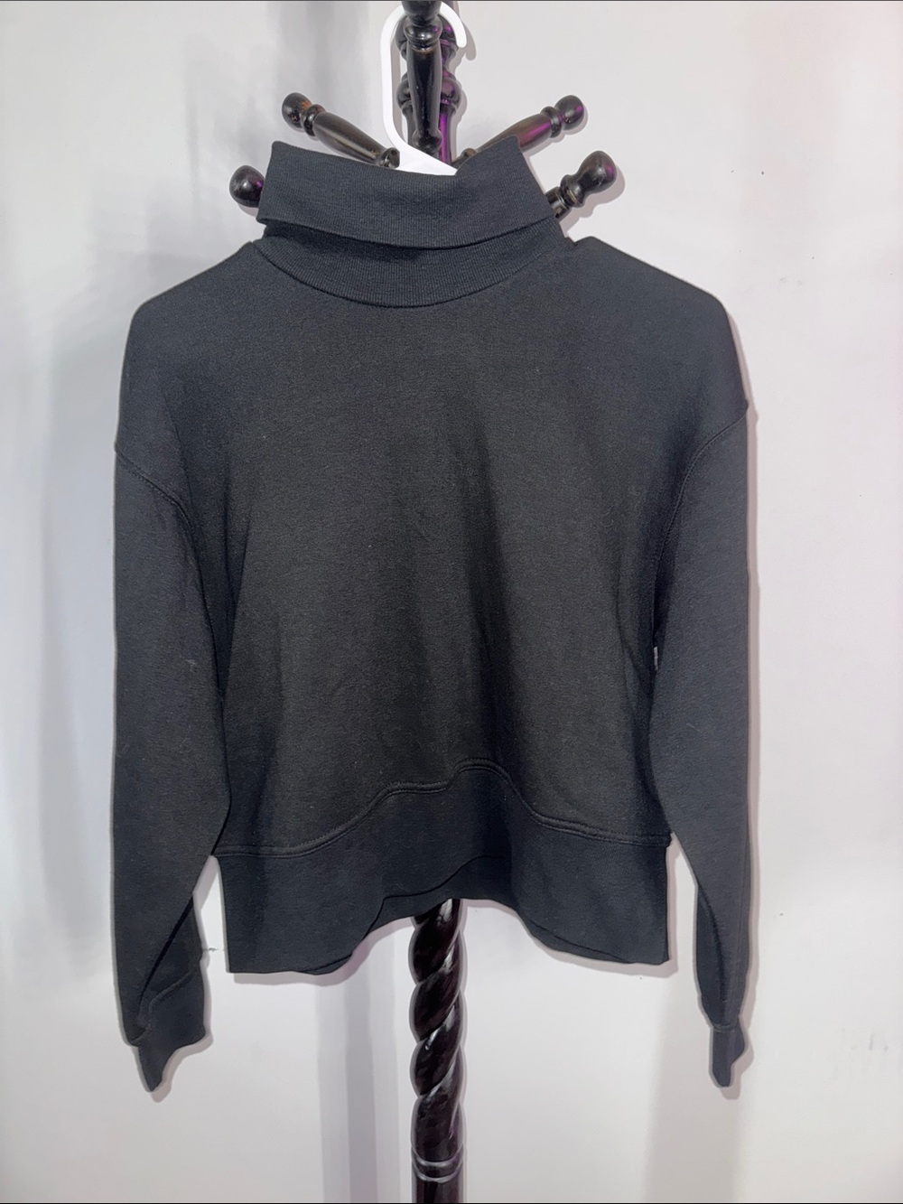 Zara Black Turtleneck Sweatshirt 1.T